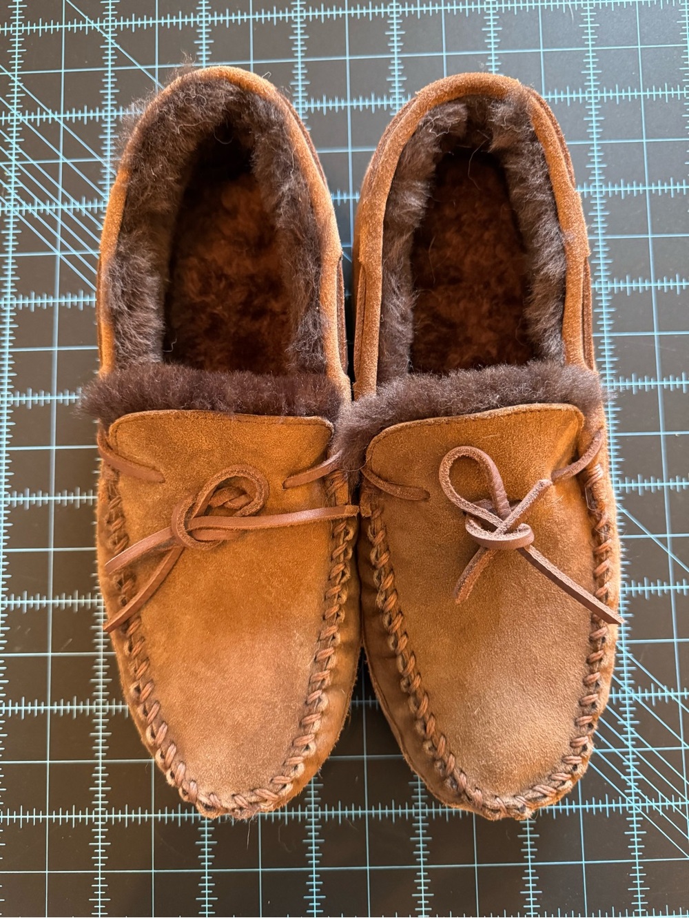 L.L. Bean Wicked Good Moccasins Men’s Sz 12 chocolate brown